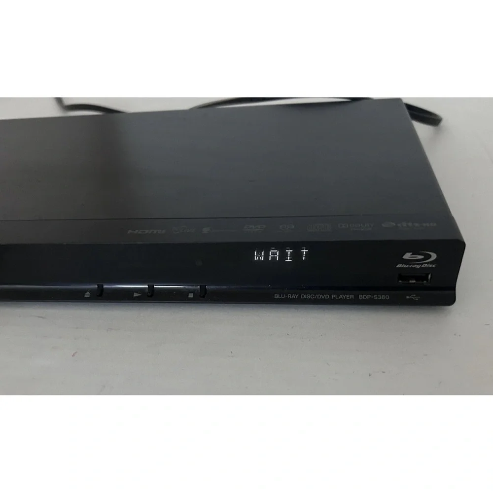 Sony | Blu-ray CD Disc/DVD player BDP-S380 Black - Tested Working, No Remote
